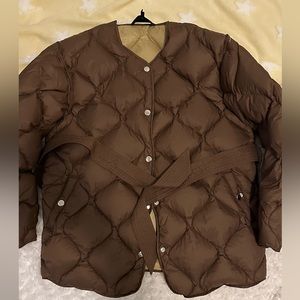 rag & bone Brown Puffer Jacket